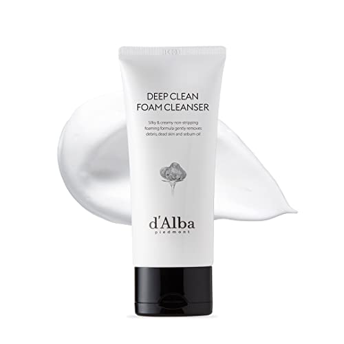 d’Alba Italian White Truffle Deep Foam Cleanser, Vegan Skincare