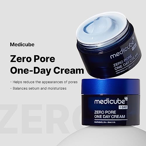 Medicube Zero Pore One-Day Cream - Smaller Pores, Oil Control