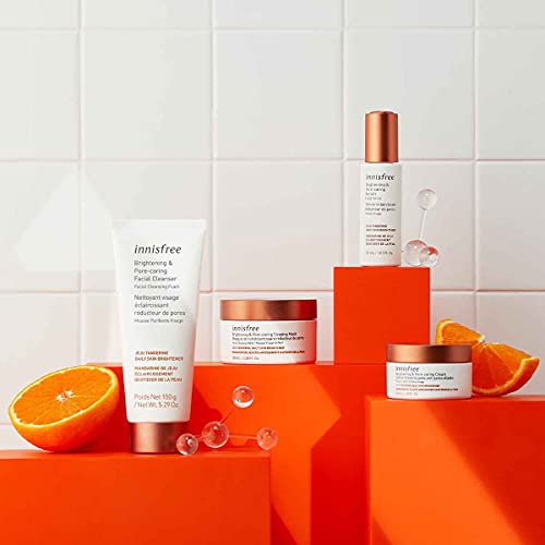 innisfree Tangerine Brightening & Pore Caring Serum Face Treatment