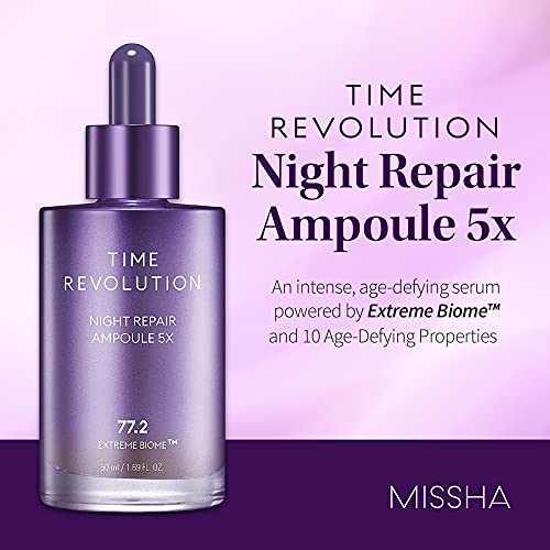 MISSHA Time Revolution Night Repair Face Serum Ampoule (5th Gen)