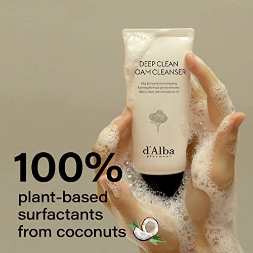 d’Alba Italian White Truffle Deep Foam Cleanser, Vegan Skincare