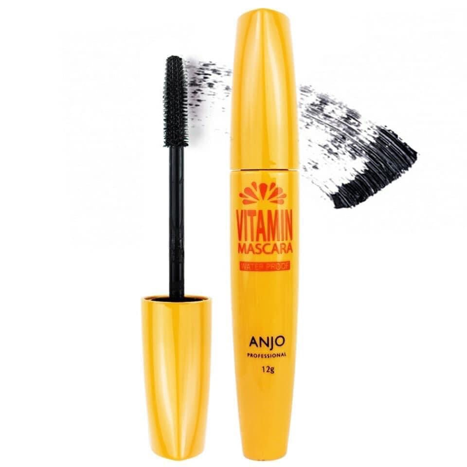 Anjo Water Proof Vitamin Mascara - Fixing and Volume Up