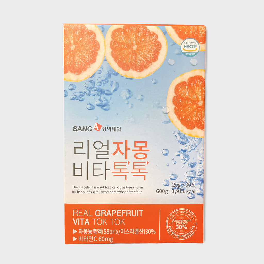 SangA Real grapefruit Vita Tok Tok Body Detox Drink